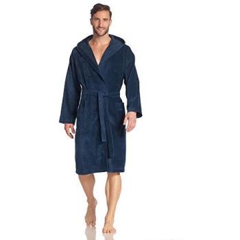 Vossen Bademantel mit Kapuze Texas 4760