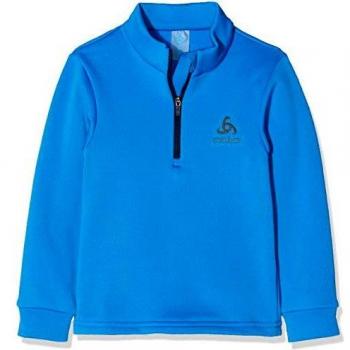 Odlo Midlayer 1/2 Zip Carve Enfant Chaud Pull Mixte, Bleu Directoire, FR : M