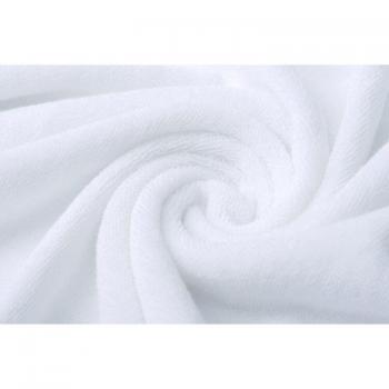 Large White Cotton Bath Towel for Spa and Sauna
