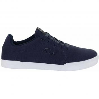 Oakley Flyer Lace-Up Blue Canvas Sneakers Men's Size UK 7.5