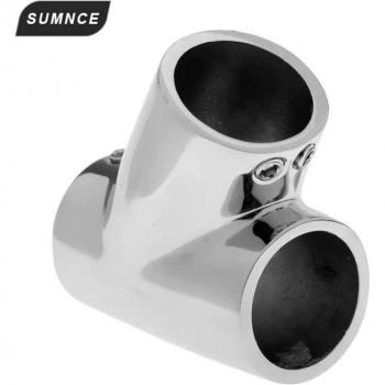 Bateau Main Rail Marine 60° Té 316 Acier Inoxydable 22mm 25mm Raccord Accessoires