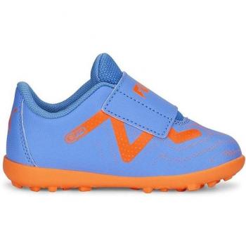 Puma Future Play TT V Botas de fútbol para bebés Azul/Naranja