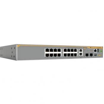 Switch di rete Gestito L3 Gigabit Ethernet 16 porte 10/100/1000 + 2 porte 1/2.5/5/10GBase-T con alimentazione EU