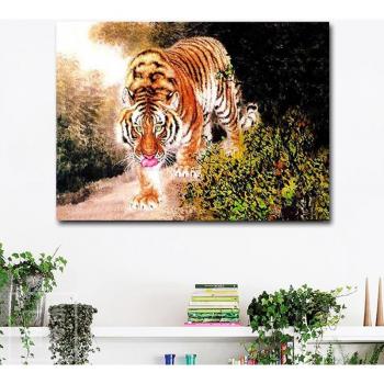 Kit Bricolage Diamant Tigre 20x30