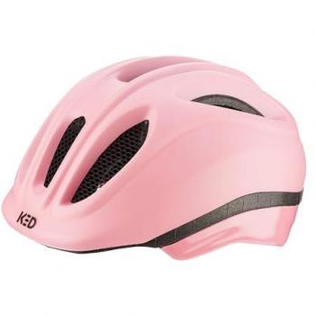 KED Kinderfahrradhelm MEGGY II TREND, Flamingo Pink mit maxShell-Technologie und QUICKSAFE Verstellsystem