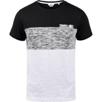 XL Herren‑T-Shirt SDSinor – Solid Schwarz, 100 % Baumwolle