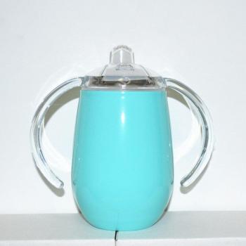 Baby Pacifier Tumbler – Egg‑Style 9 oz Double‑Wall Stainless Steel