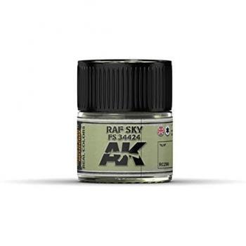 Vernice Acrilica AK Interactive Real Color RAF Sky FS 34424 10ml