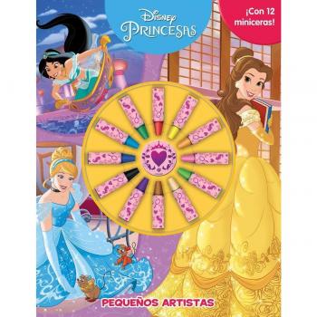 Princesas. Pequeños artistas: ¡Con 12 miniceras! (Tapa blanda).