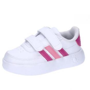 Zapatillas Adidas Breaknet 2.0 Bebé Blanco Rosado 25.5