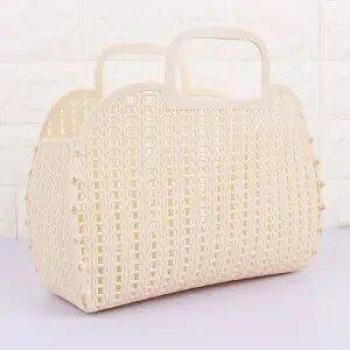 Waterproof Foldable Plastic Vegetable Basket for Bathing and Cleaning E11054