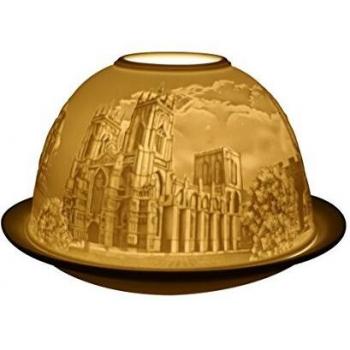 White Porcelain Lithophane Tea Light – Gift‑Ready