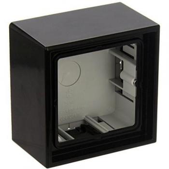 Jung AP-Kappe 1-fach sw angeformter Rahmen LS 581 A