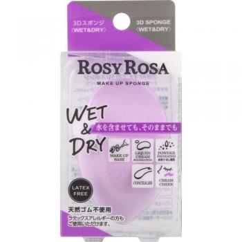 Rose Rose Chantei 3D Sport‑Schwamm (Feucht/Trocken)