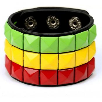 G262 Puño de Cuero – Pulsera de Uñas Individual