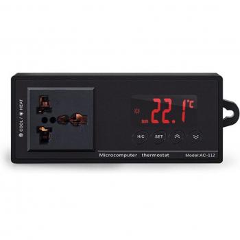 Calentador de agua para acuario con controlador de temperatura AC-112 16A