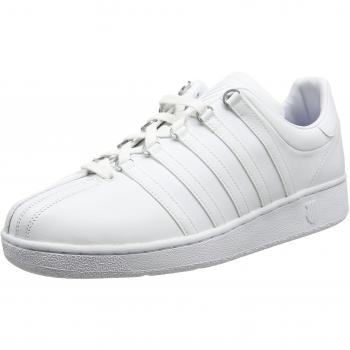 K-Swiss Classic Vn, Sneakers Basses Homme, Blanc, 43 EU