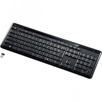 Black Silent Slim Wireless Keyboard