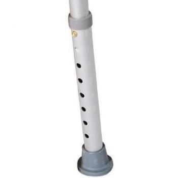 HOMCOM Silla Ducha Aluminio Ayuda baño Taburete banqueta Regulable Ajustable WC Asiento