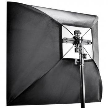 Pack de 4 flashes con caja blanda 90x90 cm