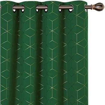 Diamond Kids Bedroom Blackout Thermal Eyelet Curtains | 2 Panels | Ready Made Deconovo UK