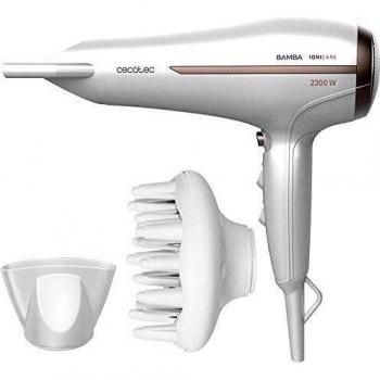 Cecotec Asciugacapelli Ionico Bamba IoniCare 5200 Aura 2300W 2 Velocità, 3 Temperature
