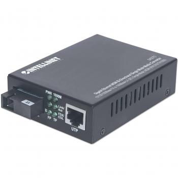 Intellinet 545075 Bi-Directional Single Mode Media Converter