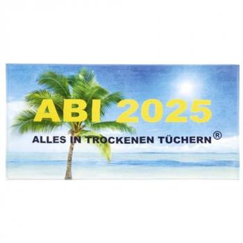 Egeria Strandtuch Palm Bright Blue ABI 2025 – 75 × 150 cm, Frottee (1 Stück)