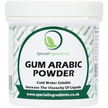 Vegan Gum Arabic Powder 100g Premium Quality, Non-GMO, Gluten Free – Recyclable Container