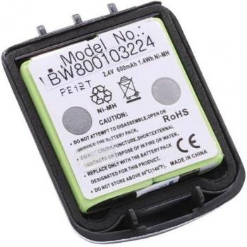 Carica Ni-MH VHbw 600 mAh, coperchio laterale, 2,4 V