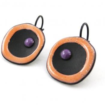 NOA J1807 Dormeuses Arlequin Colore Arancione