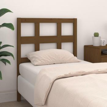 Meuble de Coucher – Tête de Lit Pin Massif 80,5 × 4 × 100 cm