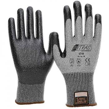 Gants NITRAS Taeki5, protection contre les coupures, nitrile, 2XL