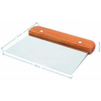 Raspador de masa de cocina resistente