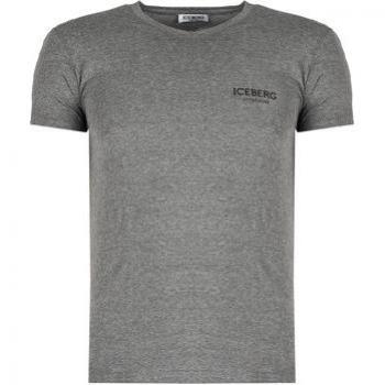 Iceberg Grey Short Sleeve T‑Shirt XL
