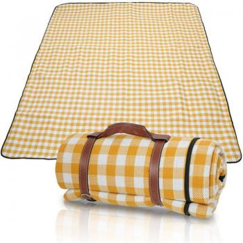 Coperta da Spiaggia 200x200 cm con Maniglia Isolante