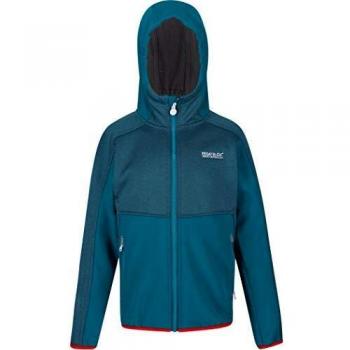 Regatta Bracknell II Soft Shell Kidswear – Gulfstream Teal (Jr. Größe 5-6)