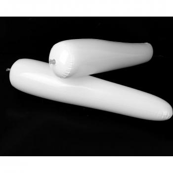 Semelles gonflable blanches, paquet de 2