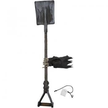 Halloween-Dekoration Skelett Schneeschaufel 96 x 18 cm
