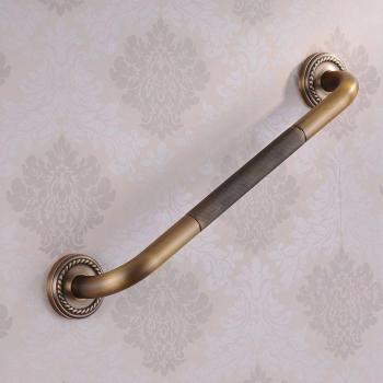 Barre de bain en laiton antique, accessoires de salle de bains