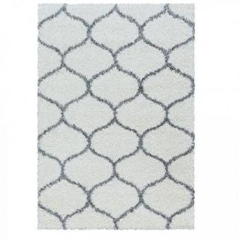 Tapis Shaggy Crème Ø120cm Style Scandinave