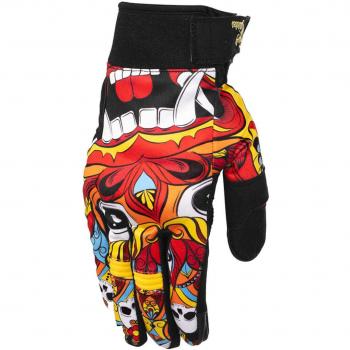 Gants Moto Rusty Stitches Clyde V2 Mask Noir M