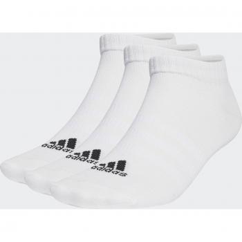 Adidas Thin & Light Sportswear Low Cut Socken 3er Pack in Weiß, Größe 46-48