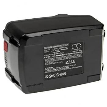 Batterie 6000 mAh Li-ion pour Metabo BS 18 LTX BL I