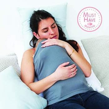 Candide Bandeau Peau à Peau Tube Gris Tissus Doux Mixte Apaise Bébé Renforce Le Lien Parent Bébé Favorise La Lactation 0-3 Mois