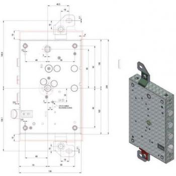 Sic.triplex G Dm 8100cer Puissance 73/37 Serrure