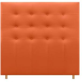 Dhome cabecero de polipiel capitoné hasta el suelo 160x120cm camas 150/160
