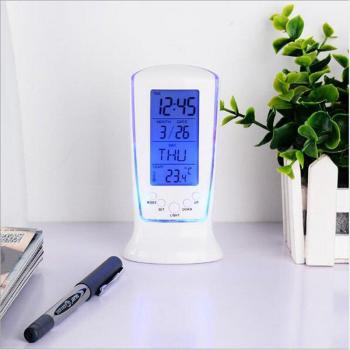 Temperature Display Alarm Clock with Long Timer