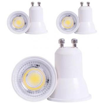 6 Pezzi Lampada Mini GU10 PAR11 LED 220V 3W 300LM Caldo 3000K