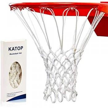 Katop Basketball Net, Heavy Duty Replacement Net for Indoor/Outdoor Use, 12 Loops